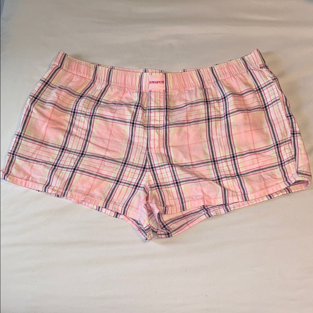 Joyspun Multi Color Multi Pattern Woven Pajama Bo… - image 4